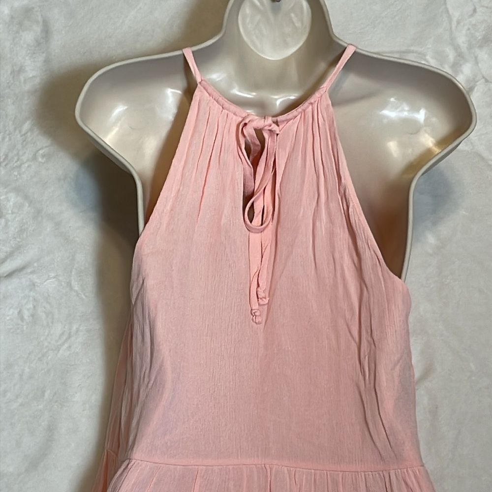 Francesca’s Pink Ruffle Dress NWT - Picture 7 of 9